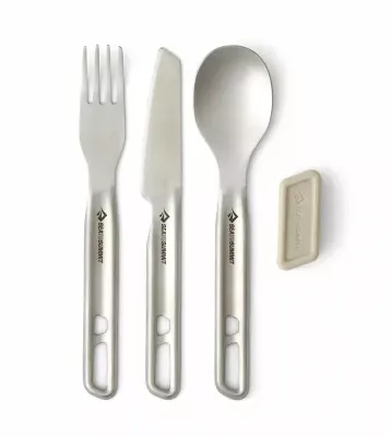 Набір столових приборів Sea to Summit Detour Cutlery Set – Сріблястий