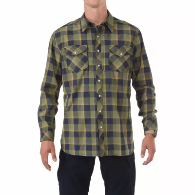 Сорочка тактична фланелева "5.11 FLANNEL SHIRT" Captain