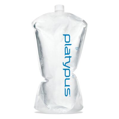 Пляшка для води м'яка Platypus Platy Bottle, 2.0L w/Closure Cap, Clear