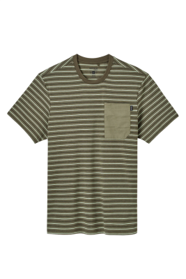 Футболка чоловіча Rab Rivelin Stripe Tee, Light Khaki