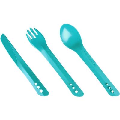 Вилка, ложка, чем Lifeventure Ellipse Cutlery, Бирюзовый