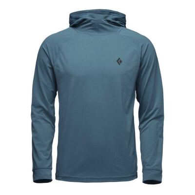Кофта мужская Black Diamond Ls Alpenglow Hoody, Creek Blue
