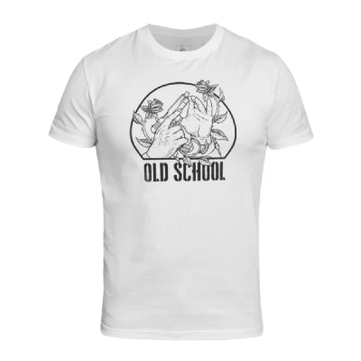 Футболка Helikon-Tex Old school. Белый Футболка Helikon-Tex Old school. Белый