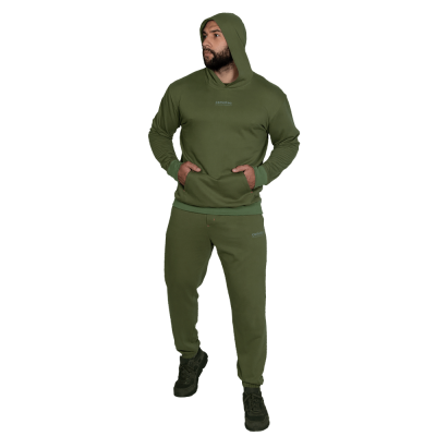 Спортивний костюм Basic Hood Cotton Олива