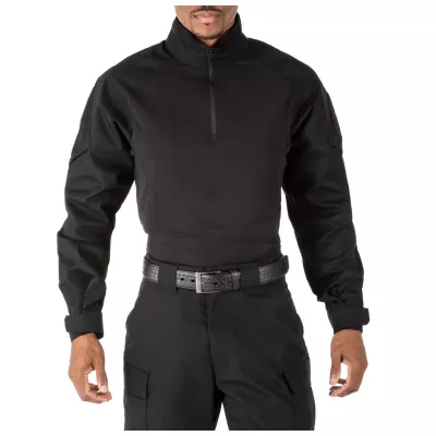 Сорочка тактична під бронежилет "5.11 Tactical Rapid Assault Shirt" Black