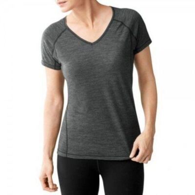 Женская футболка Smartwool PhD Ultra Light Short Sleeve, Charcoal