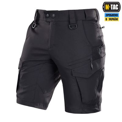 Шорти M-Tac Aggressor Summer Flex Чорні, black, чорний