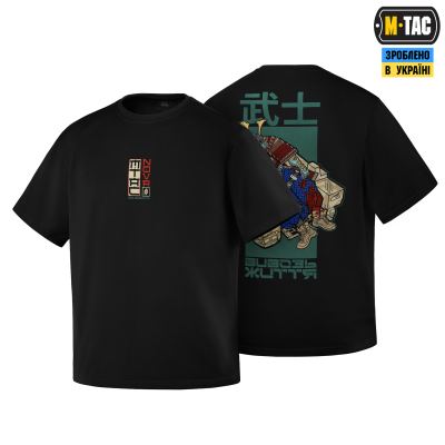 Футболка M-Tac Cotton Hard Вивозь Життя Чорна, black, чорний