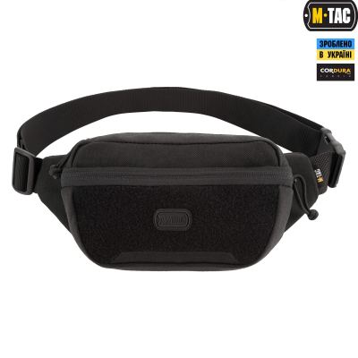 Сумка поясна M-Tac Tactical Waist Bag Gen.II Elite Чорна