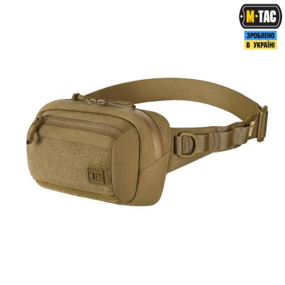 Сумка M-Tac City Waist Bag з липучкою Lite-C Elite Койот