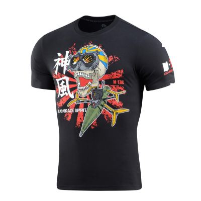 Футболка M-Tac Kamikaze Spirit Чорна, black, чорний