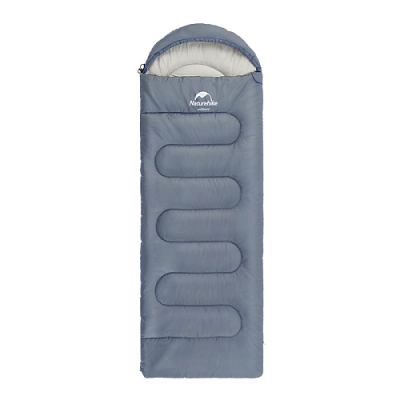 Спальний мішок Naturehike Y150L NH21MSD08 правий сіро-блакитний