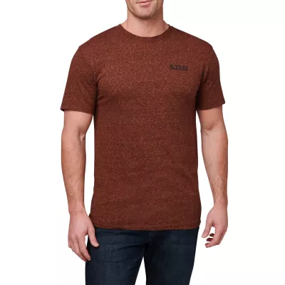 Футболка з малюнком "5.11 Tactical® Triblend Legacy Short Sleeve Tee" Bronze