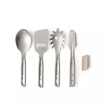 Набор кухонной утвари Sea to Summit Detour Utensil Set – Нержавеющая сталь