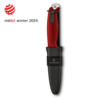 Ніж Victorinox Venture, червоний, клинок 105 мм, сталь Sandvik 14C28N