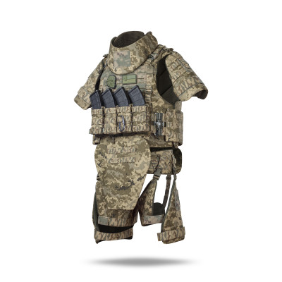 Бронекостюм A.T.A.S. (Advanced Tactical Armor Suit) Level I. Класс защиты – 1. Пиксель (мм-14). L/XL