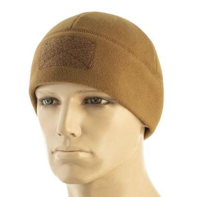 Шапка M-Tac Watch Cap Elite фліс (320г/м2) з липучкою Койот