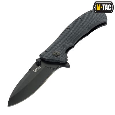 Ніж складний M-Tac Type 7 Чорний