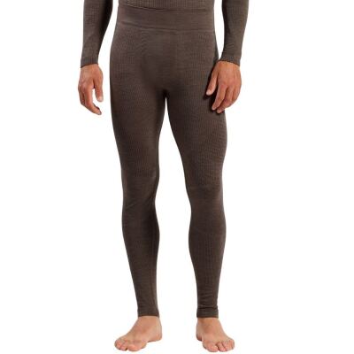 Термоштани Odlo Seamless Performance Wool, Brown Granite