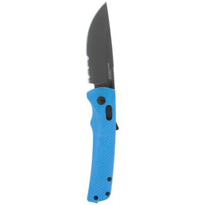 Розкладний ніж SOG Flash AT, Civic Cyan MK3 // Partially Serrated