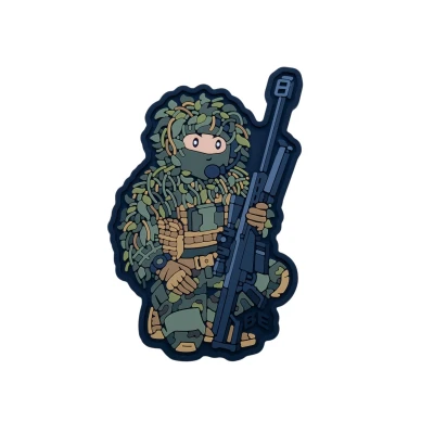 Патч (шеврон) «Снайпер» от Brand Element. Мягкий ПВХ пластик Патч (шеврон) «Снайпер» от Brand Element. Мягкий ПВХ пластик