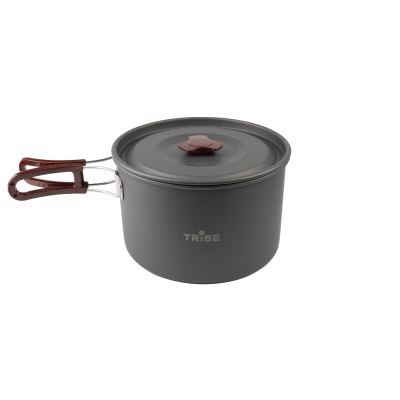 Казанок Tribe Pot 3 л алюмінієвий, Сірий