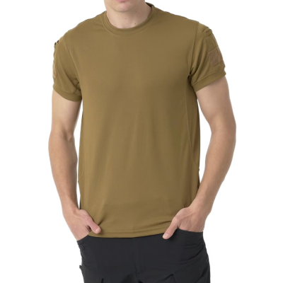 Футболка термоактивная Helikon-Tex Tactical T-Shirt TopCool Lite. Койот