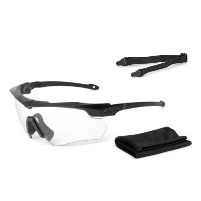 Окуляри захисні балістичні "ESS Crossbow Suppressor One Black" CLEAR