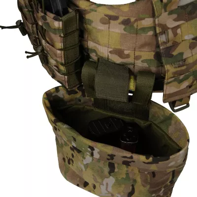 Ремінно-плечова система РПС Warbelt Molle з підсумками. Мультикам