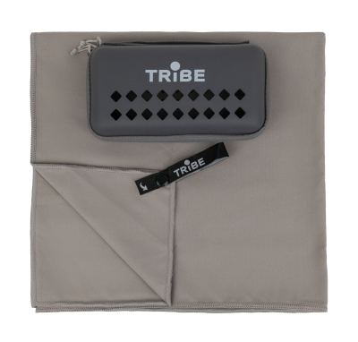 Рушник з мікрофібри Tribe Pocket Towel 75х150 см, Сірий