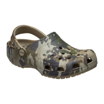 Кроксы сабо Crocs Veil Abstract Classic Clog (Khaki). Мультикам Кроксы сабо Crocs Veil Abstract Classic Clog (Khaki). Мультикам