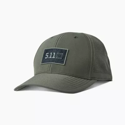 Кепка тактична "5.11 Tactical® Topo Box Vent-Tac™ Cap" RANGER GREEN