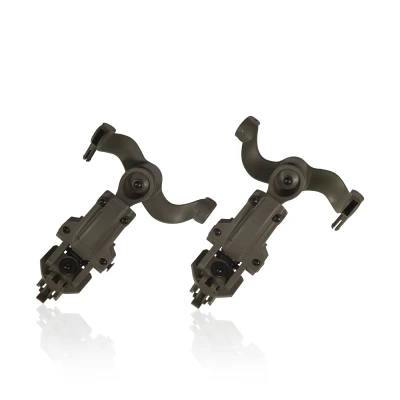 Крепление адаптер для активных наушников на шлем. Олива Крепление адаптер для активных наушников на шлем. Олива