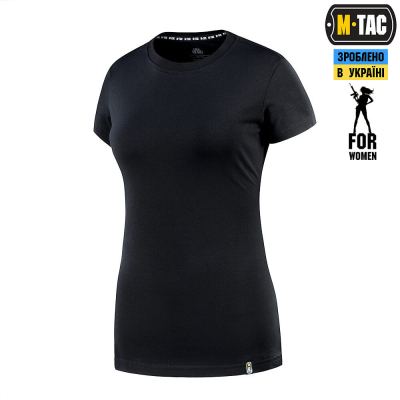 Футболка M-Tac 93/7 Lady Чорна, black, чорний