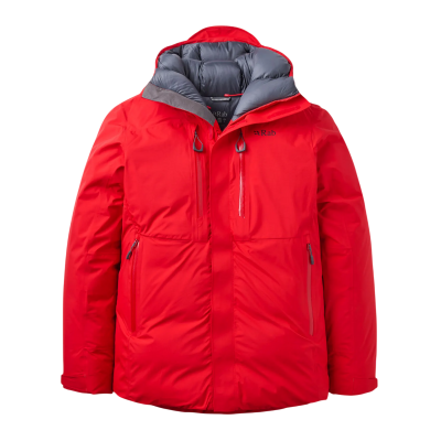 Чоловіча зимова пухова куртка Rab Batura Jacket, Summit Red