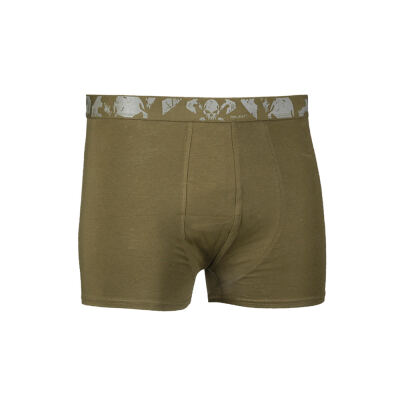 Трусы Sturm Mil-Tec "Boxer Shorts Skull" (2 шт в комплекте) Olive