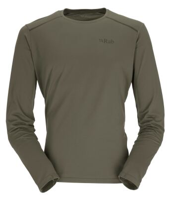 Футболка з довгим рукавом чоловіча Rab Force LS Tee, Light Khaki