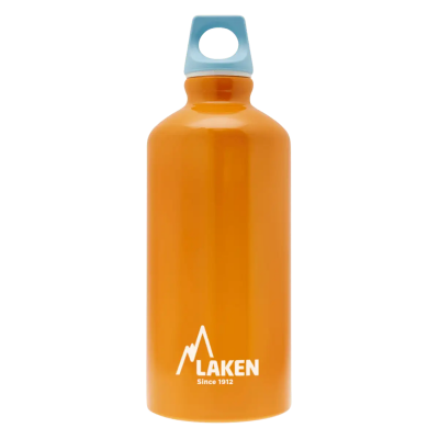 Пляшка для води Laken Futura 0.6 L, Orange/Blue Cap