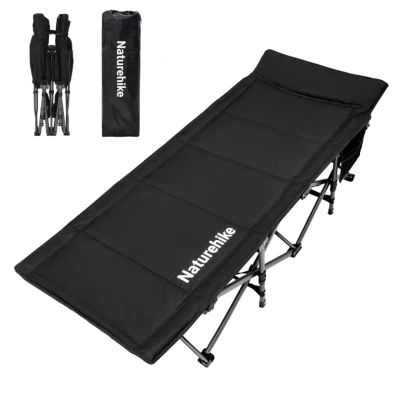 Ліжко складане Naturehike CNK2300WS010. Поліестер Oxford/залізо. Чорний Ліжко складане Naturehike CNK2300WS010. Поліестер Oxford/залізо. Чорний