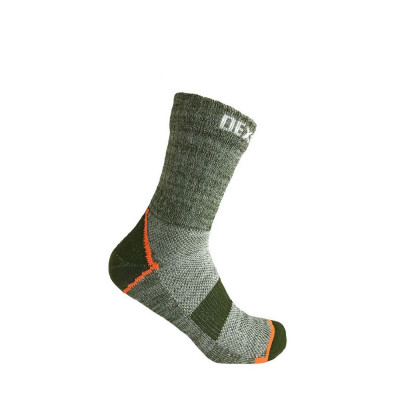 Водонепроникні шкарпетки DexShell Terrain Walking Ankle. Колір зелений. Розмір S (36-38)