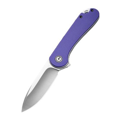 Ніж складаний Civivi Elementum C907V Фіолетовий D2 G10