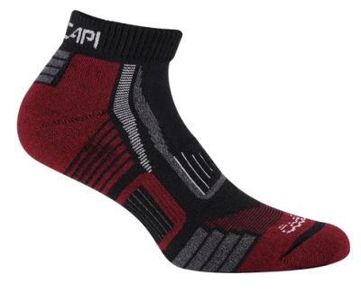 Шкарпетки Accapi Trekking Ultralight Quarter, Black/Red