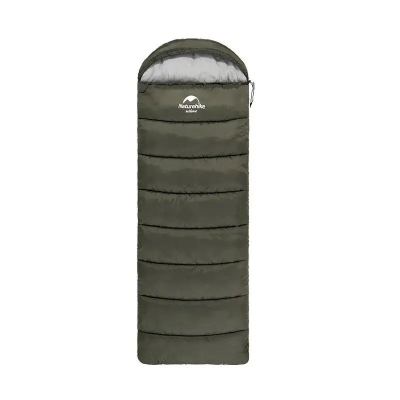 Спальний мішок Naturehike U250S NH20MSD07 Темно-зелений правий
