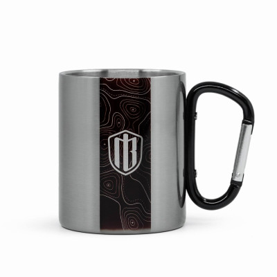 Туристична чашка для походів Milbot Logo Line, Macc-04, 300 мл