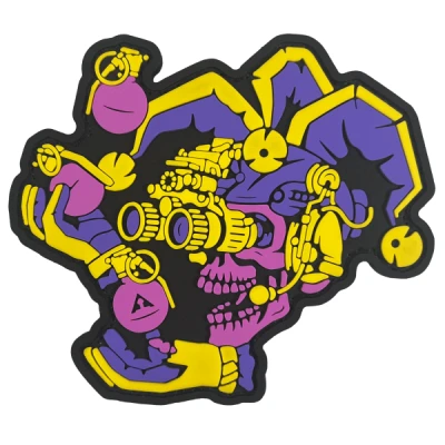 Патч (шеврон) «Deadly Junggler» от А.Т.А.К.А. Мягкий ПВХ пластик. Розовый Патч (шеврон) «Deadly Junggler» от А.Т.А.К.А. Мягкий ПВХ пластик. Розовый