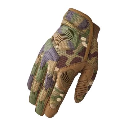 Рукавиці тактичні Bezet Protective Gloves. Посилені ПВХ вставки. Мультикам
