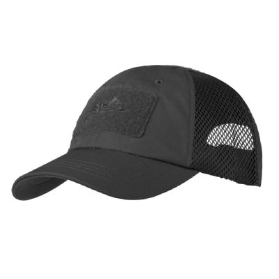 Кепка (бейсболка) Helikon-Tex Vent - PolyCotton Ripstop. Черный