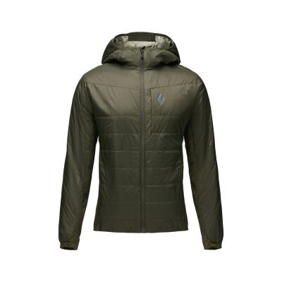 Трекінгова куртка чоловіча Black Diamond M Solution 1.0 Hoody, Dark Moss
