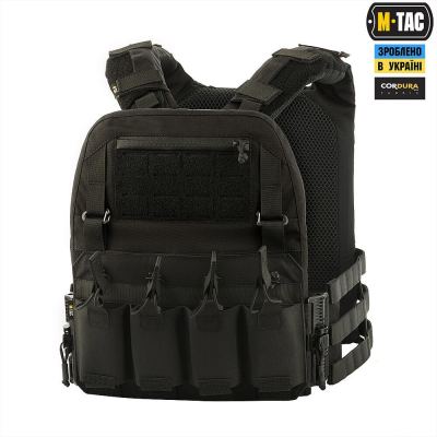 M-Tac плитоноска Cuirass QRS XL, Чорний