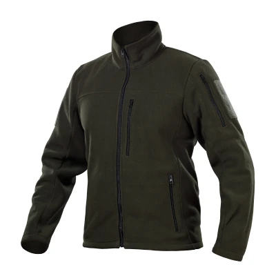 Флисовая кофта Ukrarmor Patrol Pullover Fleece Ranger green. Polyester, windproof